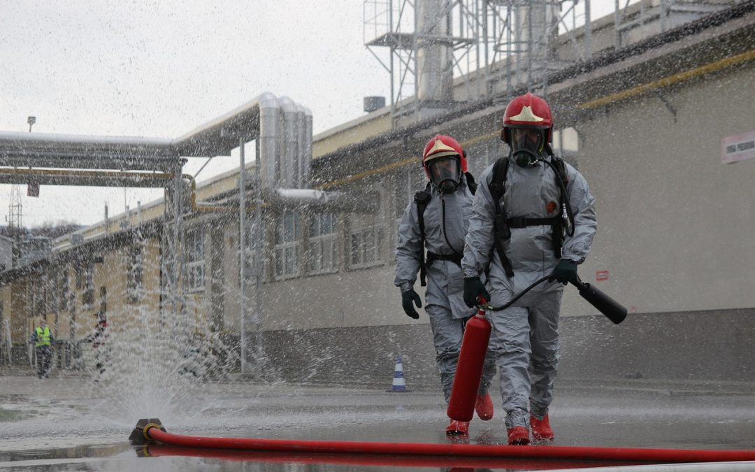 Dinas Damkar Demak Tanggap Darurat di Kantor Walikota